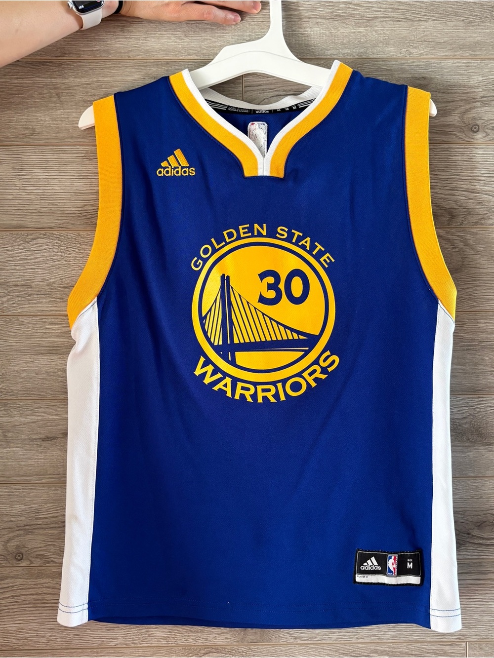 Adidas Steph Curry Jersey, Youth Size M